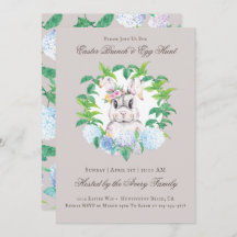 ビューティフルバニーフローラリースブランチ&エッグ狩り