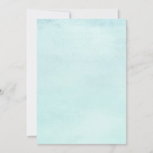 ビューティフルバニーラビットパステルフローライースターパーティー 招待状 (裏面)