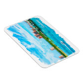 ビューティフルバハマカリブのバケーションシーナリー マグネット (右側)