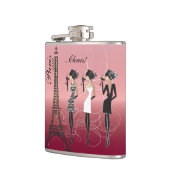 ビューティフルバラパリお祝い フラスク (左)