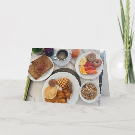 ビューティフルバンケットブレックファースト カード (正面)