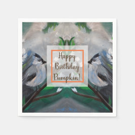 ビューティフルバード春絵画ズ スタンダードカクテルナプキン