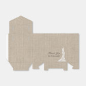 ビューティフルバーラップブライダルシャワーお気に入り フェイバーボックス (折り畳みなし)