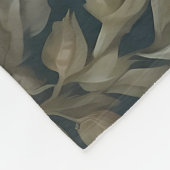 ビューティフルバーンフクロムウィリアムインスパイアモリス フリースブランケット (角)