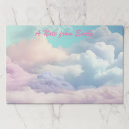 ビューティフルパステルキャンディコットンクラウド ペーパーパッド