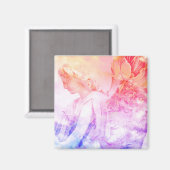 ビューティフルパステルフローラエンジェルガーディアンマグネット マグネット (正面/裏面)