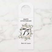 ビューティフルパステルフローラ75周年記念 ボトルネックタグ (正面)