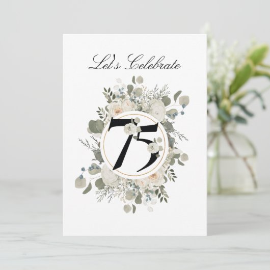 ビューティフルパステルフローラ75周年記念 招待状 (スタンド正面)