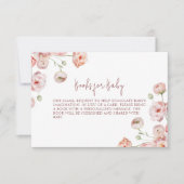 ビューティフルパステルブックスベビー サンキューカード (正面)