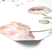 ビューティフルパステルベビーウェルカムポスター フォトプリント            (角)