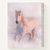 ビューティフルパステルホース ノートブック (裏面)