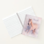 ビューティフルパステルホース ノートブック (内部)