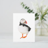 ビューティフルパフィンスケッチ ポストカード (スタンド正面)