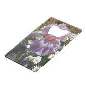 ビューティフルパープルアイリス花フローラ写真 クレジットカード栓抜き (正面アングル)