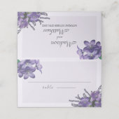 ビューティフルパープルカンパヌラ座席表 プレイスカード (外部開封)
