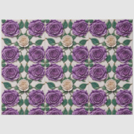 ビューティフルパープルバラモダンコレクション 薄葉紙