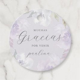 ビューティフルパープルフローラクインセアニラグラシアス名 フェイバータグ