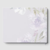 ビューティフルパープルフローラミスカンスキンセアニェラ ゲストブック (裏面)