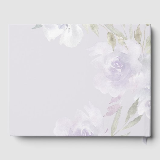 ビューティフルパープルフローラミスカンスキンセアニェラ ゲストブック (裏面)