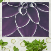 ビューティフルパープルフローラ キッチンタオル (折り畳み)