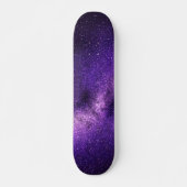 ビューティフルパープル宇宙スケートボード スケートボード (正面)