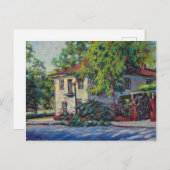 ビューティフルヒストリックホームインニュー調和インディアナ ポストカード (正面/裏面)