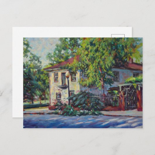 ビューティフルヒストリックホームインニュー調和インディアナ ポストカード (正面/裏面)