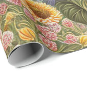 ビューティフルヒマワリトレンディーコレクション ラッピングペーパー (ロールコーナー)