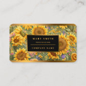 ビューティフルヒマワリトレンディーコレクション 名刺 (正面)