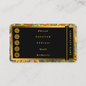 ビューティフルヒマワリトレンディーコレクション 名刺 (裏面)