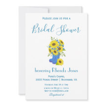 ビューティフルヒマワリブライダルシャワー