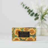 ビューティフルヒマワリモダンコレクション 名刺 (スタンド正面)