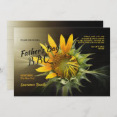 ビューティフルヒマワリ招待状 招待状 (正面/裏面)