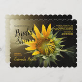 ビューティフルヒマワリ招待状 招待状 (正面/裏面)