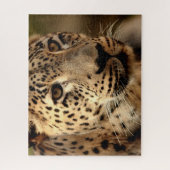 ビューティフルヒョウポートレートジグソーパズル ジグソーパズル (縦)