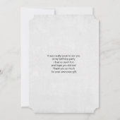 ビューティフルヒョウポートレート水彩 サンキューカード (裏面)