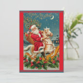 ビューティフルビンテージクリスマスクラシックレトロカード シーズンカード (スタンド正面)