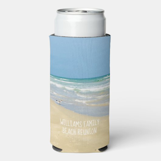 ビューティフルビーチファミリー懇親会サマーバケーション スリム缶クーラー (Seltzer裏面)