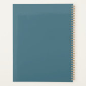 ビューティフルビーチ写カッコいい真ブルー海スカイ プランナー手帳 (裏面)