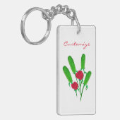 ビューティフルピクルブーケウィズバラサンダーコーブ キーホルダー (正面左)