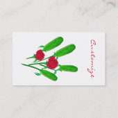 ビューティフルピクルブーケウィズローズサンダーコーブ 名刺 (裏面)