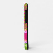 ビューティフルピンクグリーンシェブロングリッターきらきら光るエレガント Case-Mate iPhoneケース (裏面/左)