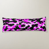 ビューティフルピンク迷彩柄抱き枕 ボディピロー (裏面)