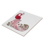 ビューティフルピーコックデザイン タイル (側面)