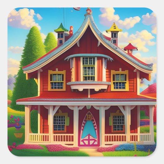 ビューティフルファームハウスカントリーサイド スクエアシール (正面)