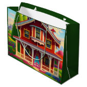ビューティフルファームハウスカントリーサイド ラージペーパーバッグ (裏面アングル)