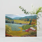 ビューティフルファームヴィネヤード誕生日 招待状 (スタンド正面)