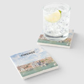 ビューティフルフィレンツェ-イタリア ストーンコースター (横)