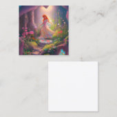 ビューティフルフェアリーガーデン魔法 スクエア名刺 (正面/裏面)