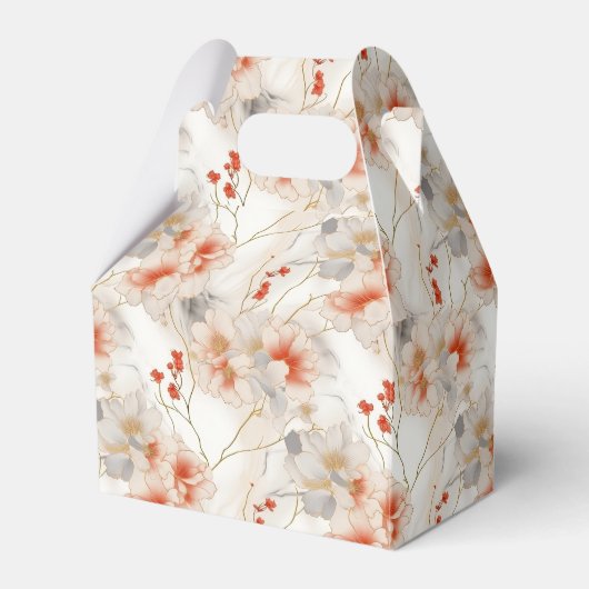 ビューティフルフェミニンピーチレッドフローラ フェイバーボックス (正面サイド)